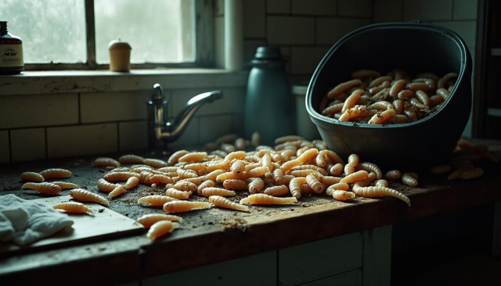 découvrez comment les asticots peuvent envahir votre maison, identifiez leur origine et apprenez des méthodes durables pour vous en débarrasser efficacement. protégez votre espace de vie avec nos conseils pratiques.