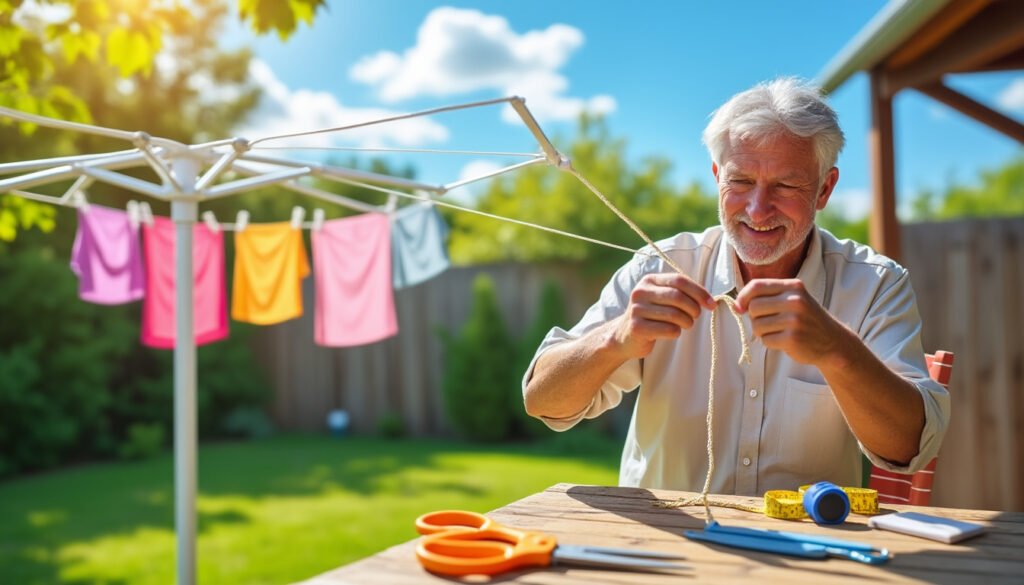 découvrez étape par étape comment remplacer facilement la corde d’un séchoir parapluie. suivez nos conseils pour redonner une seconde vie à votre étendoir et profiter d’un séchage optimal.