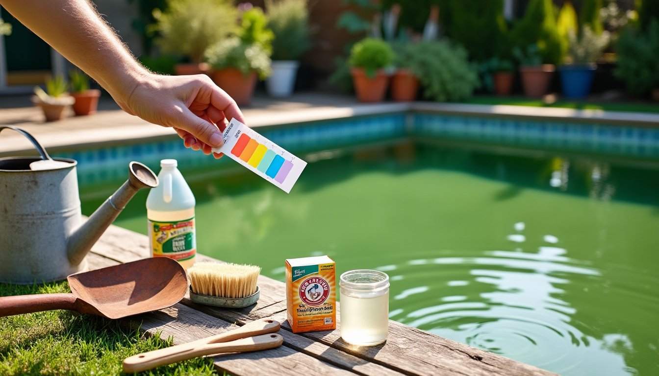 découvrez des astuces de grand-mère efficaces pour transformer une eau de piscine verte en une eau claire et saine, grâce à des solutions naturelles et économiques.