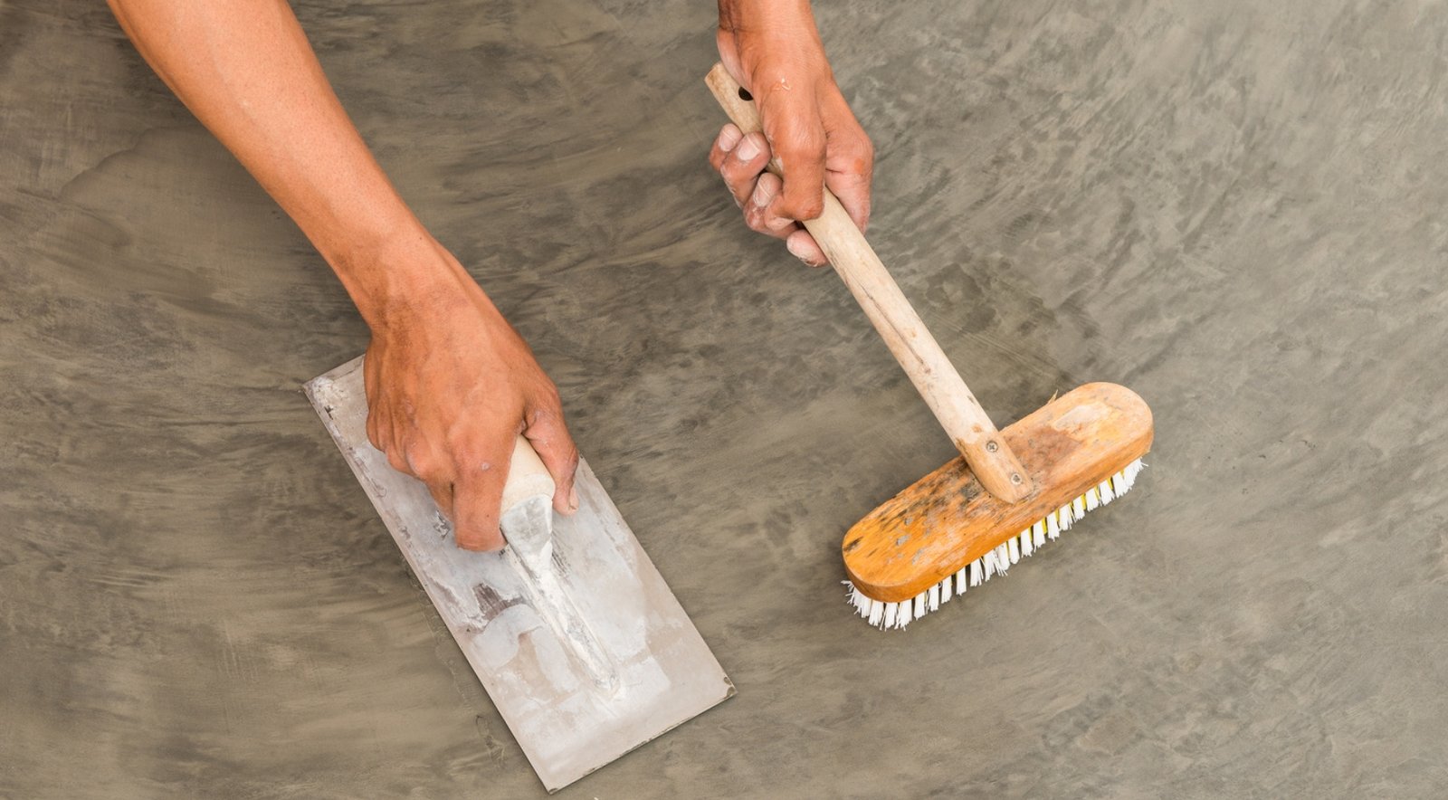 béton ciré polissage