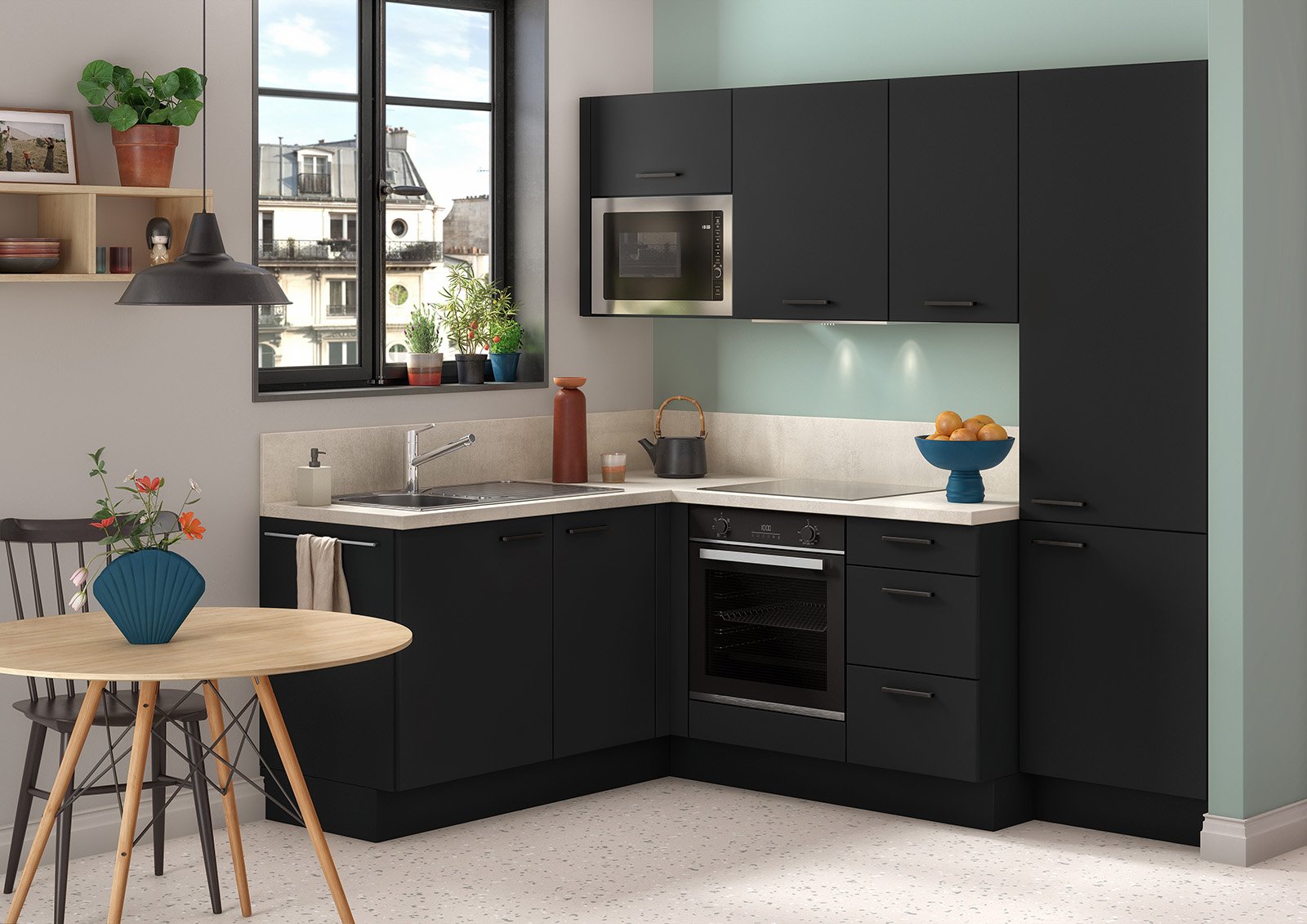 cuisine moderne et très design
