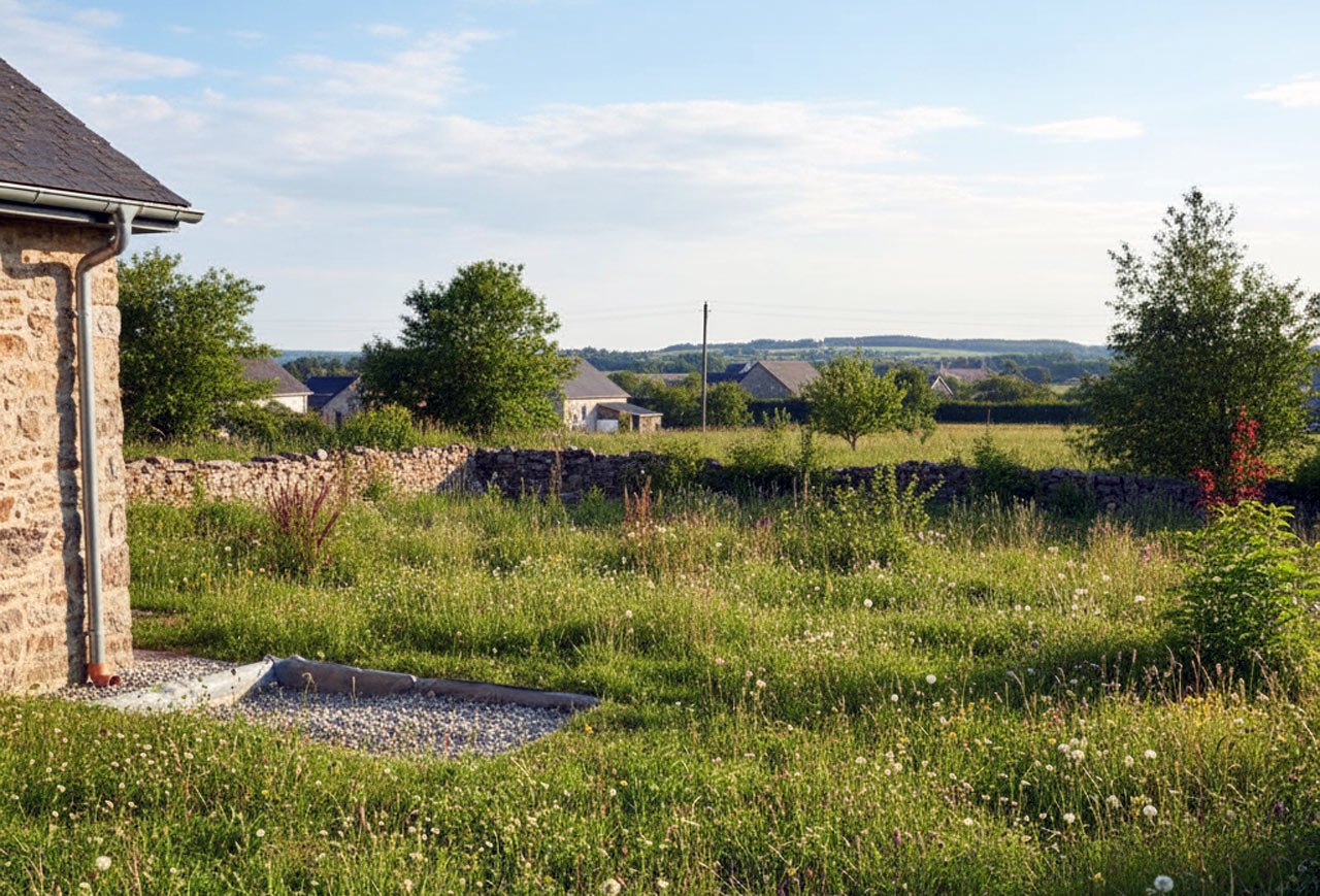 puits perdu à la campagne