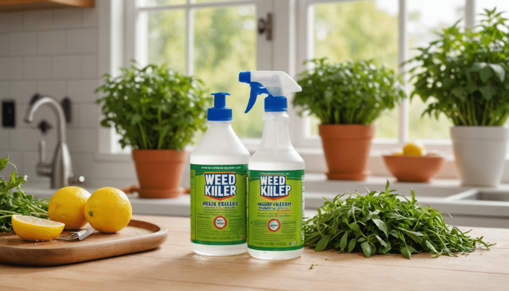 découvrez comment fabriquer un désherbant maison rapide, efficace et économique pour entretenir votre jardin naturellement.