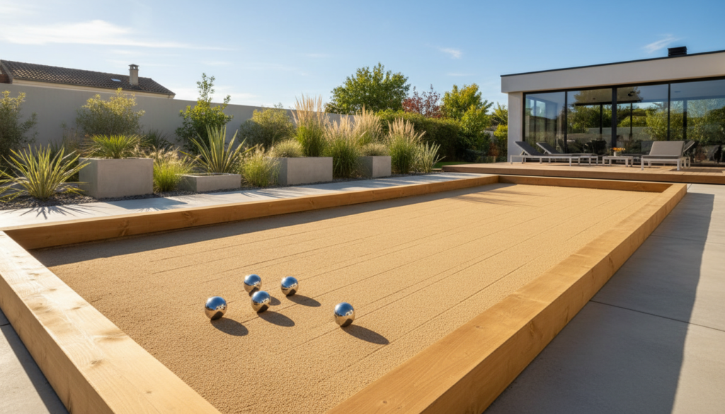 découvrez nos astuces simples et pratiques pour aménager facilement un terrain de pétanque parfait chez vous et profiter de moments conviviaux en famille ou entre amis.