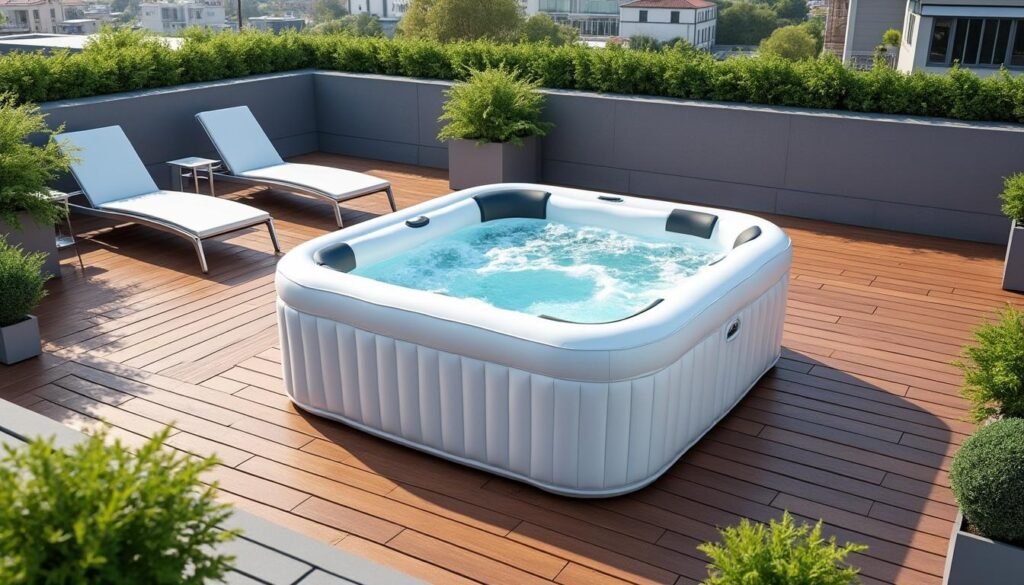 découvrez si vous pouvez installer un jacuzzi gonflable sur une terrasse sur plot, les précautions à prendre et les conseils pour une installation sécurisée et durable.
