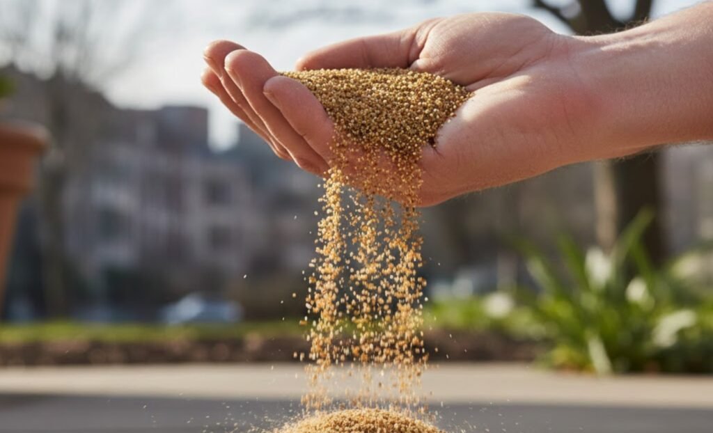 sable polymère illustration