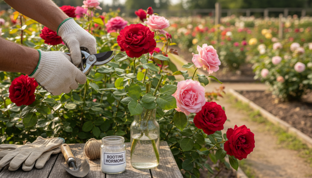 découvrez comment faire des boutures de rosiers facilement pour multiplier vos rosiers préférés et embellir votre jardin avec des fleurs magnifiques.