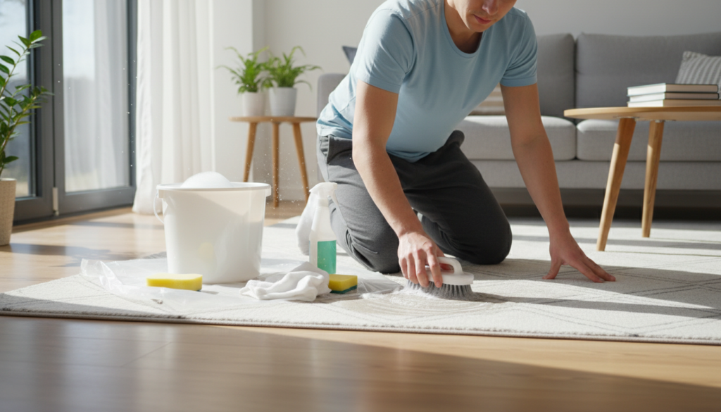 découvrez nos astuces simples et efficaces pour nettoyer un tapis en profondeur et lui redonner tout son éclat.