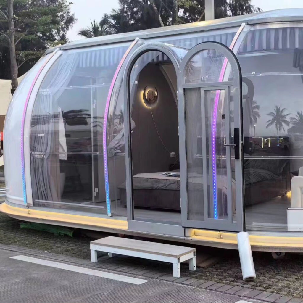 Laissez-vous tenter par la home bubble dans votre jardin!