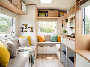 Rénovation intérieur petite caravane : idées et budget
