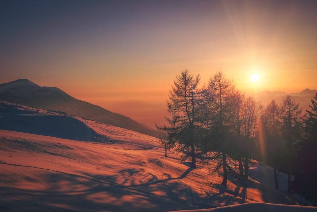 découvrez comment l'angle du soleil en hiver influence la luminosité, la température et les paysages saisonniers pour mieux comprendre les variations climatiques hivernales.